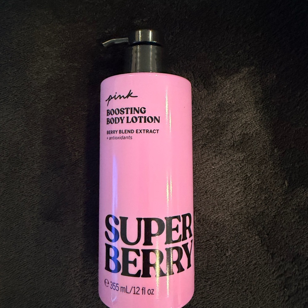 PINK Victoria's Secret Super Berry Boosting Body Lotion